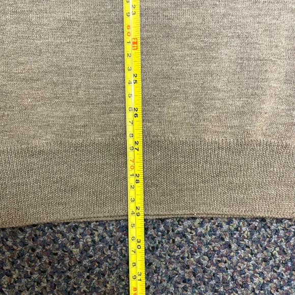 Joseph & Lyman Men’s Tan Wool Sweater Size XL - Picture 7 of 11